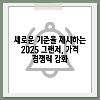 2025 그랜저 출시, 가격 최소화로 고객 만족 실현