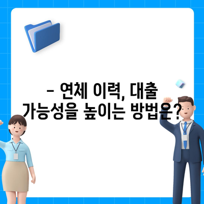 연체자도 가능한 대출, 어디서 어떻게 받을까요? | 연체, 신용불량, 대출, 금융 정보