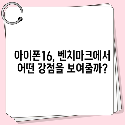 아이폰16 벤치마크 점수의 향후 발전 추세