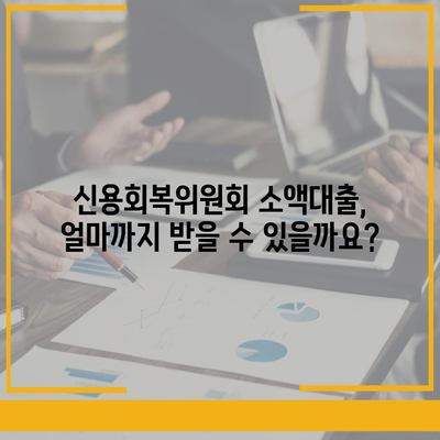 신용회복위원회 소액대출 이용 가이드| 자격 조건부터 신청 방법까지 | 신용회복, 소액대출, 금융 지원, 신용 불량