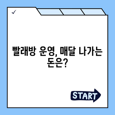 빨래방 창업, 얼마나 들까? | 비용 분석 및 성공 전략 가이드