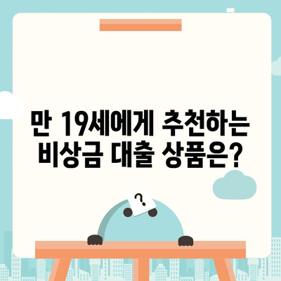 만 19세, 비상금 대출 딱! 필요할 때 알아야 할 정보 | 비상금대출, 만 19세 대출, 신용대출, 소액대출, 대출 조건