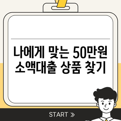 50만원 소액대출, 즉시 승인 가능한 곳! | 비교분석, 신용등급, 조건, 추천