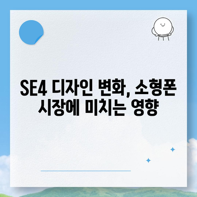 아이폰 SE4 디자인 변경과 아이폰 16 미니의 운명