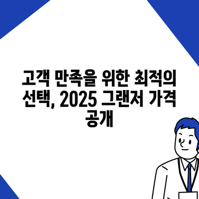 2025 그랜저 출시, 가격 최소화로 고객 만족 실현