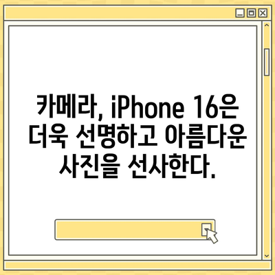 iPhone 16 색상, 디자인, 스펙 공개