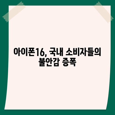 아이폰16의 우려할 점 | 매국논란과 애플의 대응