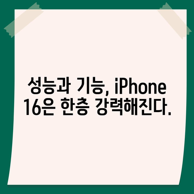 iPhone 16 색상, 디자인, 스펙 공개