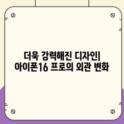 아이폰16 프로 Pro의 출시일, 디자인, 및 기타 특징