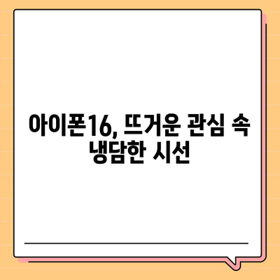 아이폰 매국 논란에 아이폰16 우려