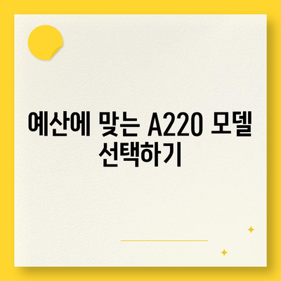 2024 벤츠 A220의 가장 저렴한 가격대 안내