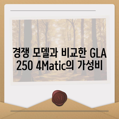 2024 메르세데스-벤츠 GLA 250 4Matic, 믿을 수 없는 가격