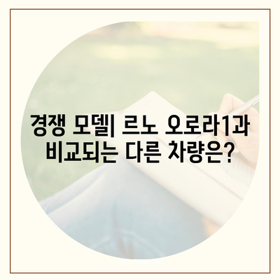 르노 오로라1의 출시일 및 예상 가격