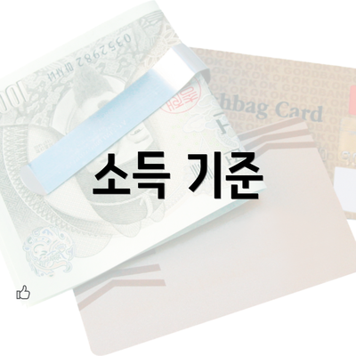 소득 기준