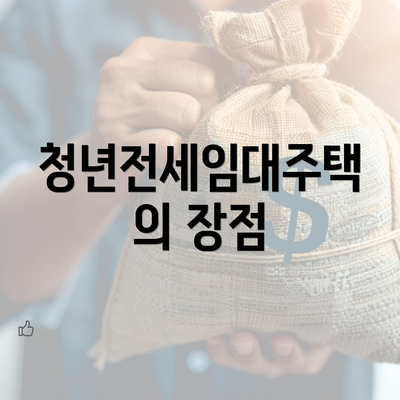 청년전세임대주택의 장점