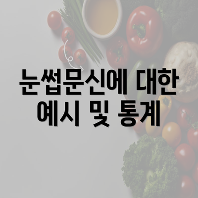 눈썹문신에 대한 예시 및 통계