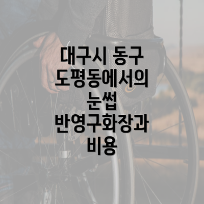 대구시 동구 도평동에서의 눈썹 반영구화장과 비용