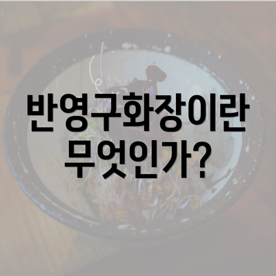 반영구화장이란 무엇인가?