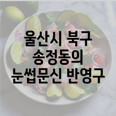 울산시 북구 송정동의 눈썹문신 반영구