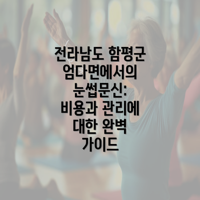 전라남도 함평군 엄다면에서의 눈썹문신: 비용과 관리에 대한 완벽 가이드