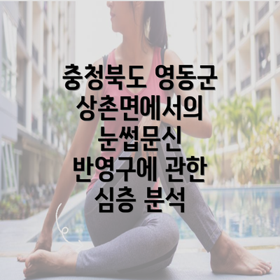 충청북도 영동군 상촌면에서의 눈썹문신 반영구에 관한 심층 분석