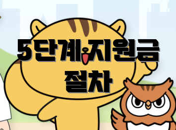 5단계 지원금 절차