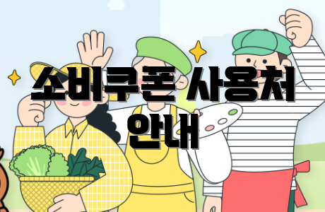 소비쿠폰 사용처 안내